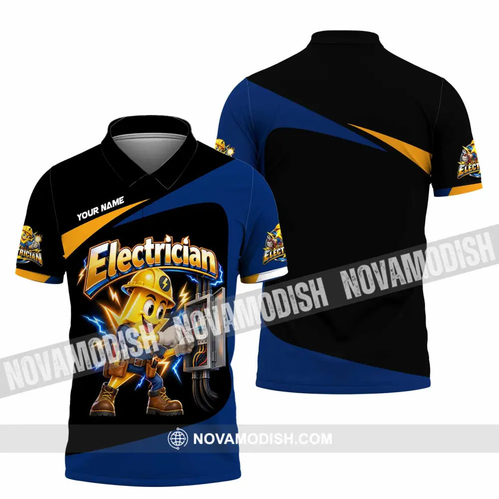 Unisex Shirt - Custom Electrician Shirt - Polo Shirt / S - T-shirt