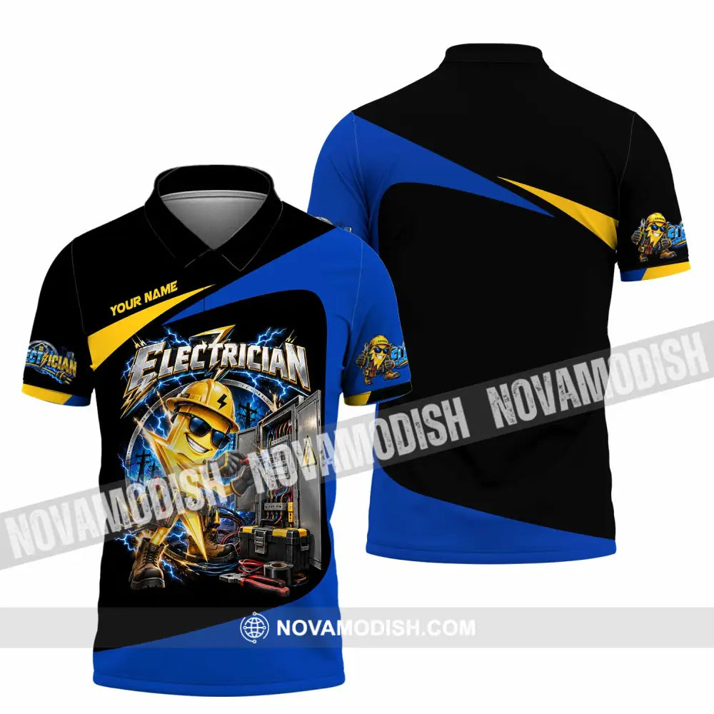 Unisex Shirt - Custom Electrician Shirt - Polo Shirt / S - T-shirt