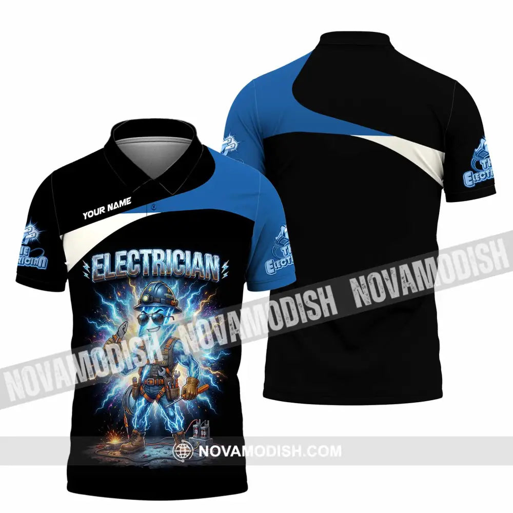 Unisex Shirt - Custom Electrician Shirt - Polo Shirt / S - T-shirt