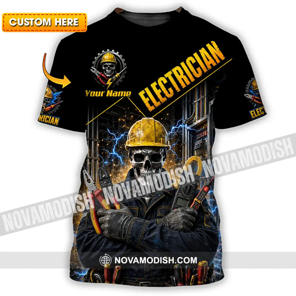 Unisex Shirt - Custom Electrician Shirt - T-shirt