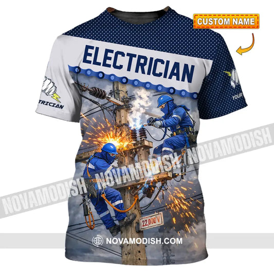 Unisex Shirt - Custom Electrician Shirt - T-shirt