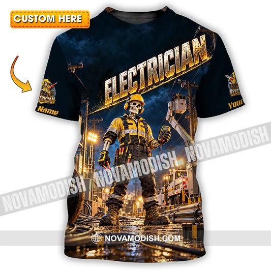 Unisex Shirt - Custom Electrician Shirt - T-shirt