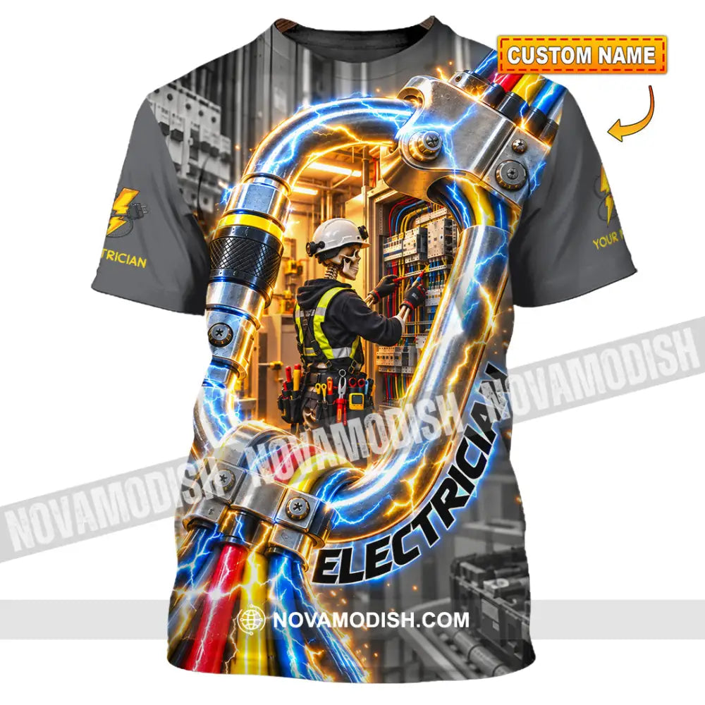 Unisex Shirt - Custom Electrician Shirt - T-shirt