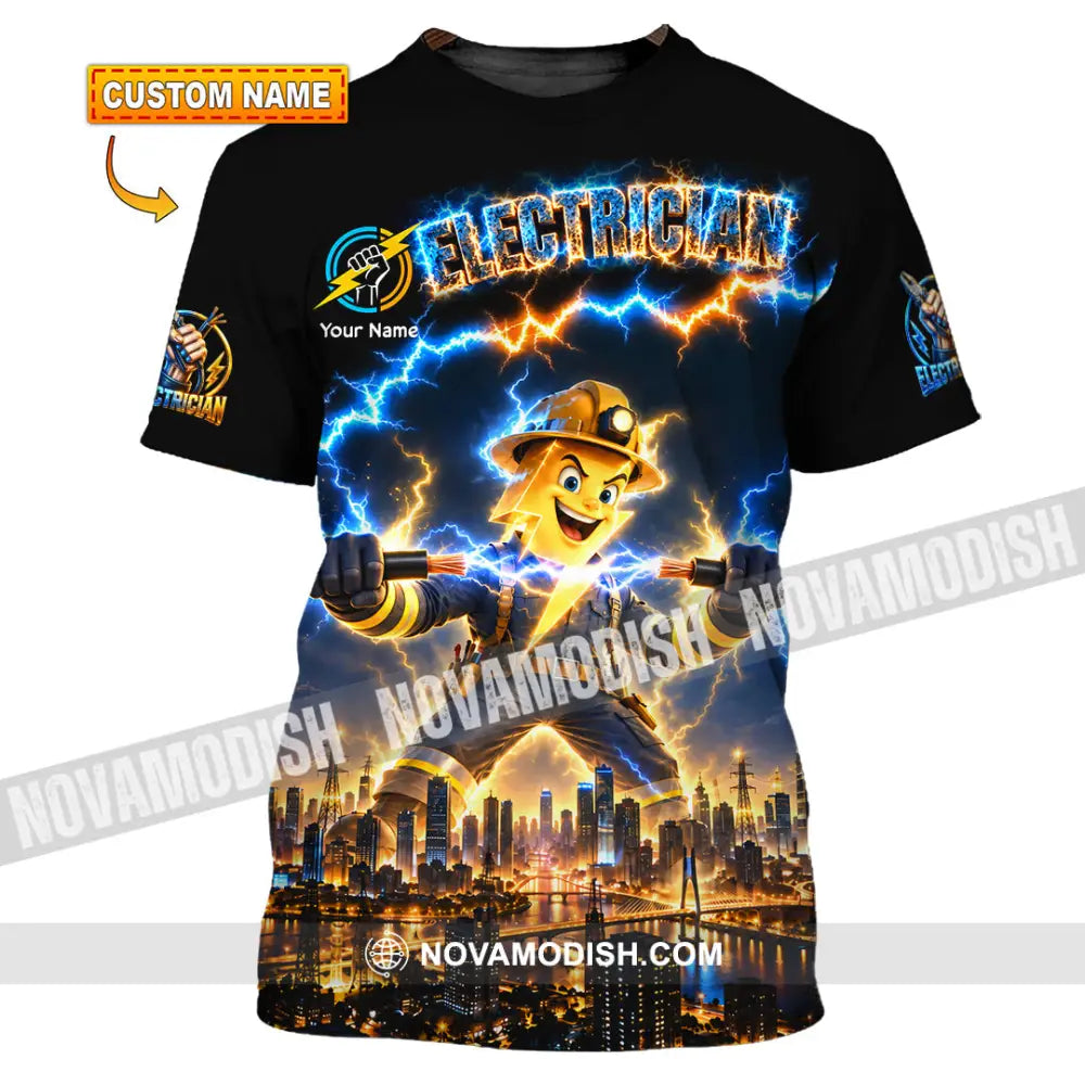 Unisex Shirt - Custom Electrician Shirt - T-shirt