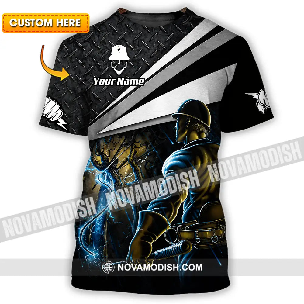 Unisex Shirt - Custom Electrician Shirt - T-shirt
