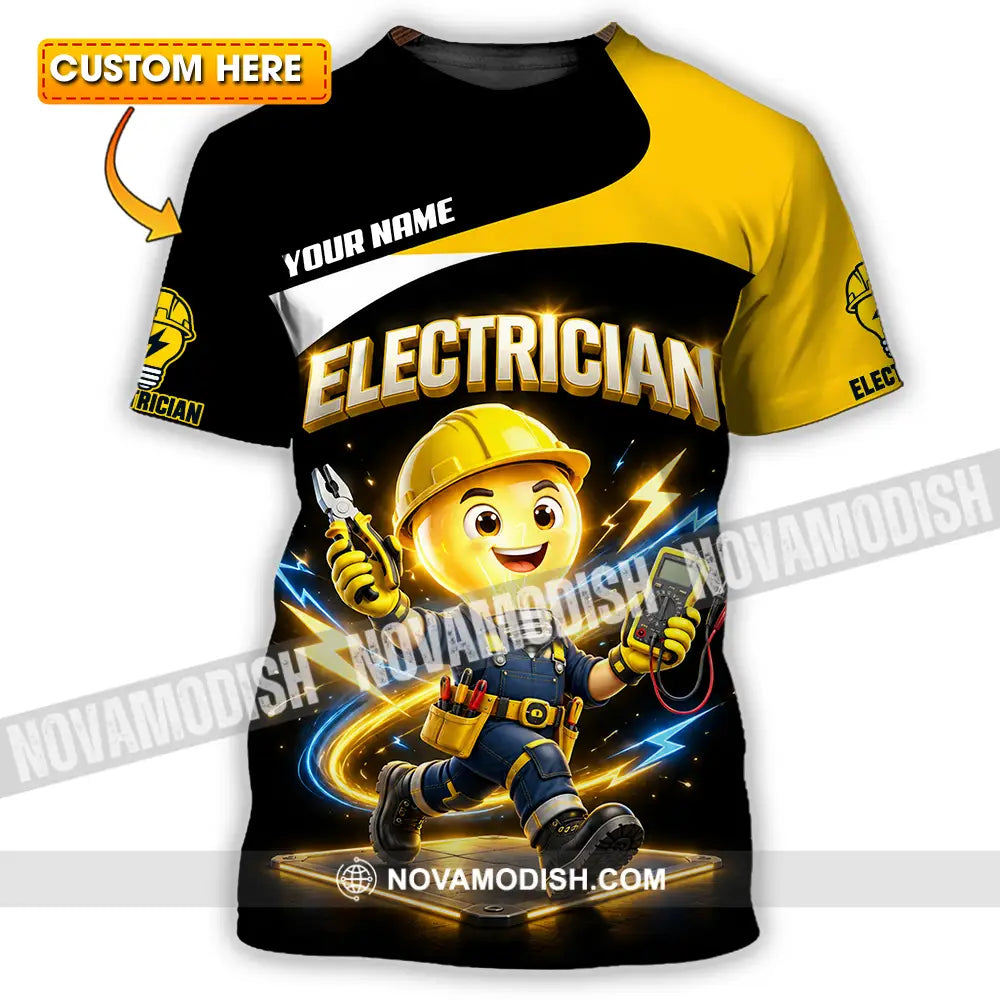 Unisex Shirt - Custom Electrician Shirt - T-shirt