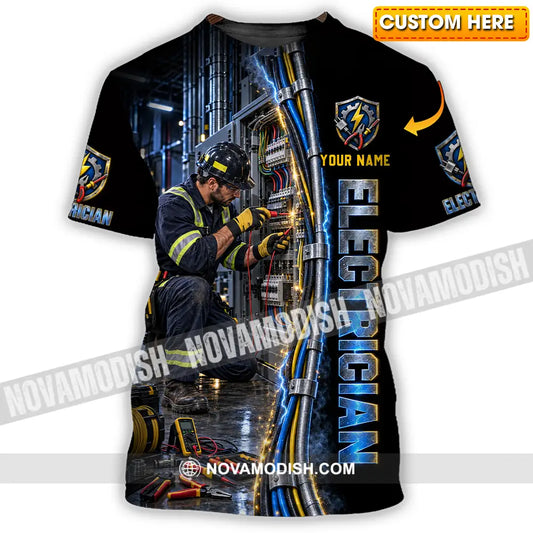 Unisex Shirt - Custom Electrician Shirt - T-shirt