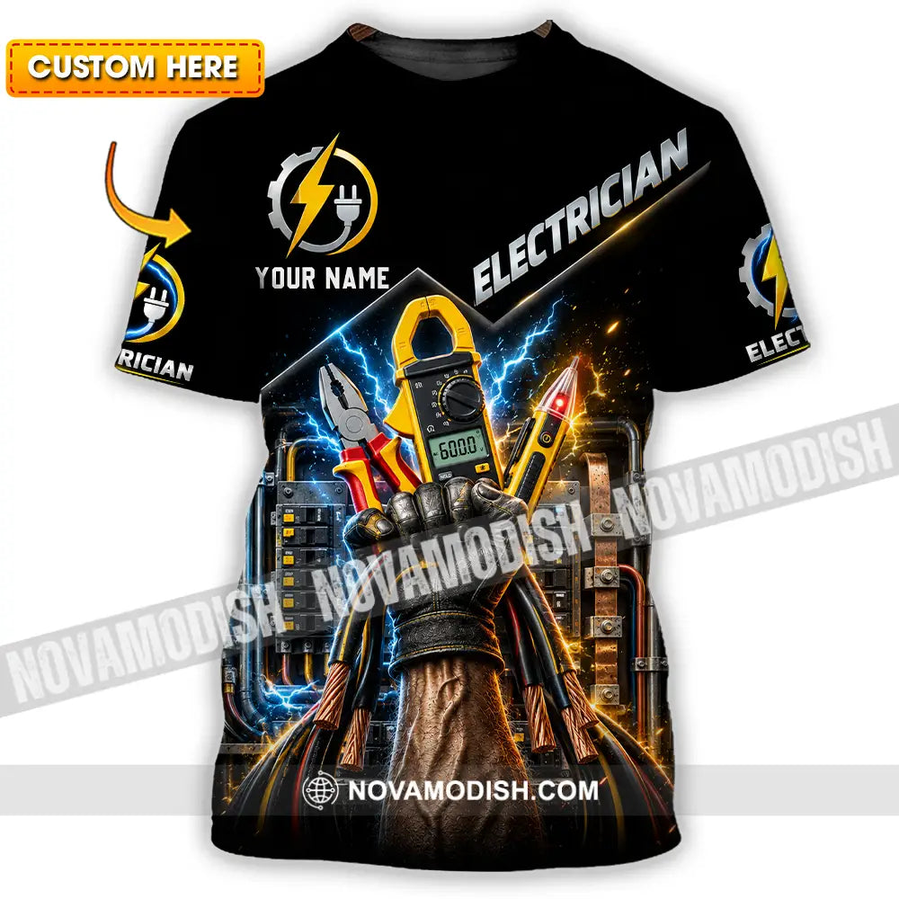 Unisex Shirt - Custom Electrician Shirt - T-shirt