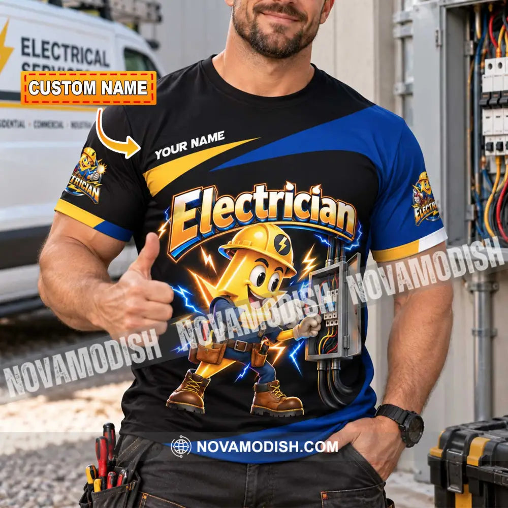 Unisex Shirt - Custom Electrician Shirt - T-shirt
