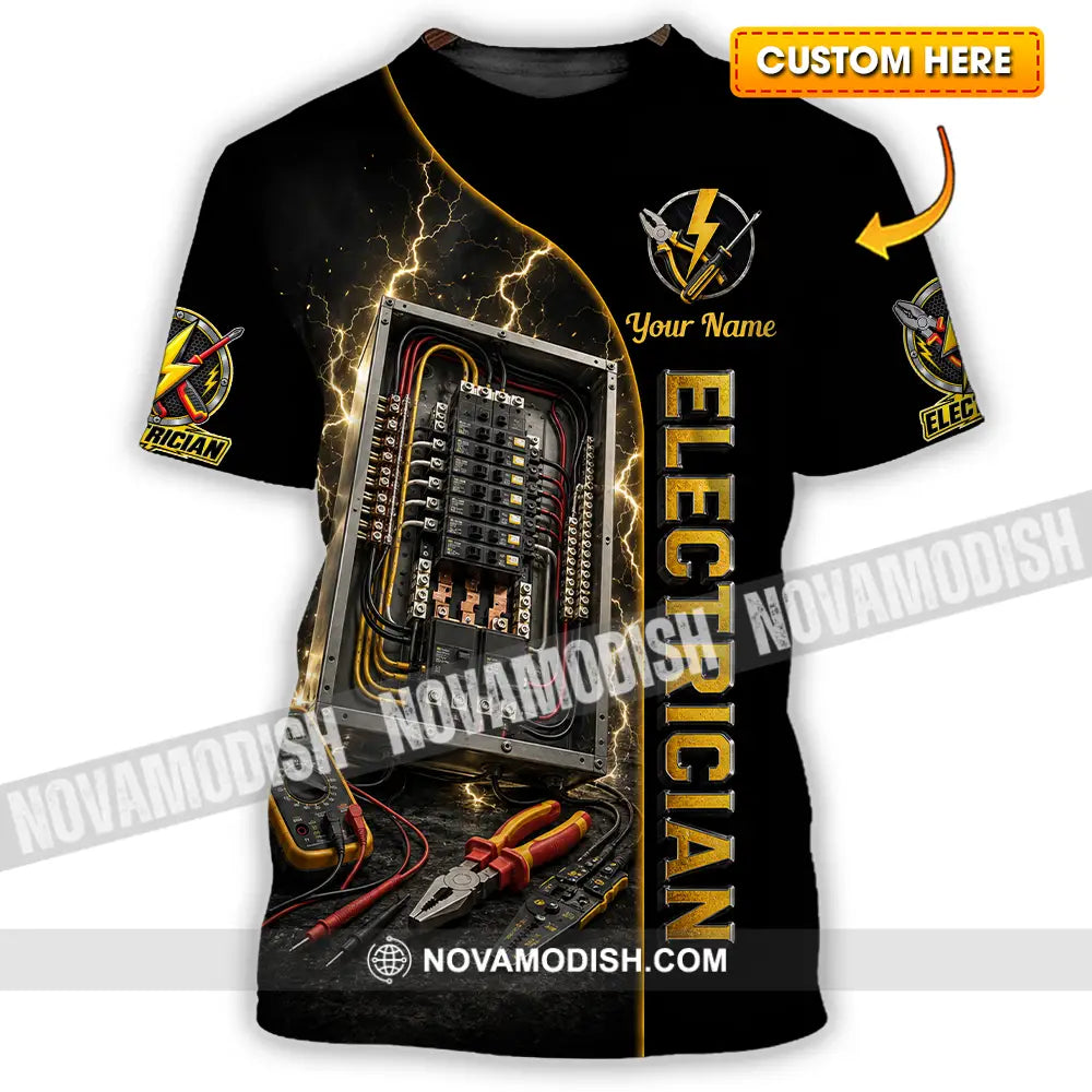 Unisex Shirt - Custom Electrician Shirt - T-shirt