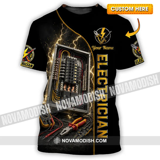 Unisex Shirt - Custom Electrician Shirt - T-shirt