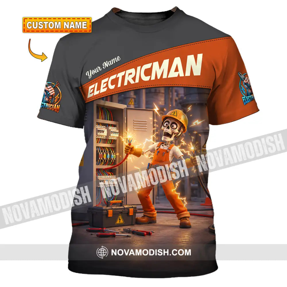 Unisex Shirt - Custom Electrician Shirt - T-shirt