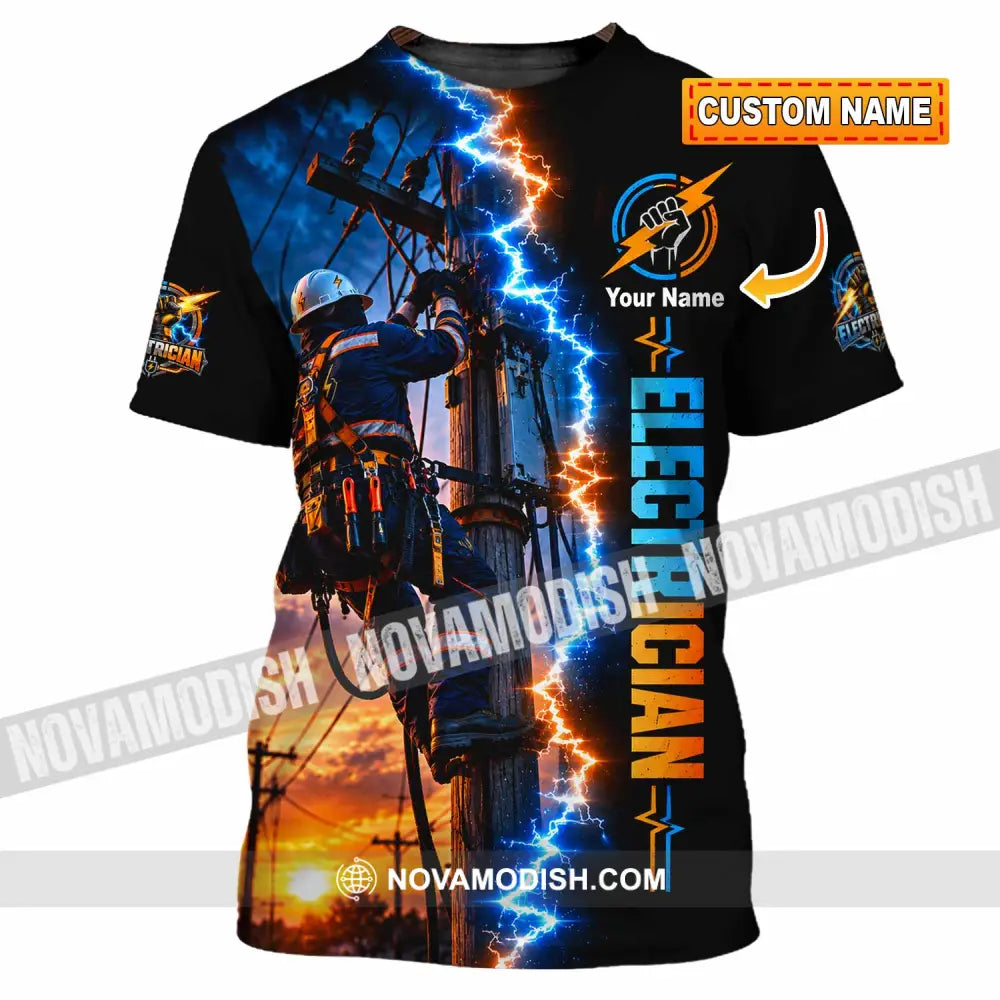 Unisex Shirt - Custom Electrician Shirt - T-shirt