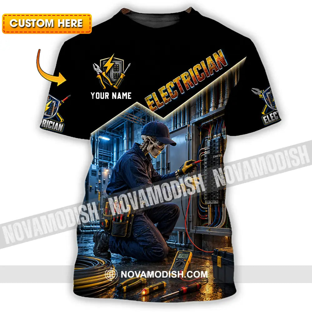 Unisex Shirt - Custom Electrician Shirt - T-shirt