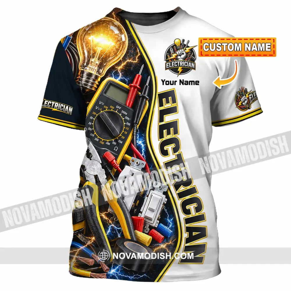 Unisex Shirt - Custom Electrician Shirt - T-shirt
