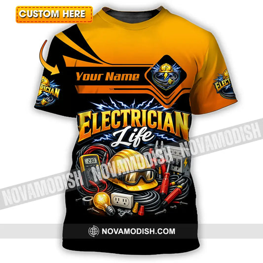 Unisex Shirt - Custom Electrician Shirt - T-shirt