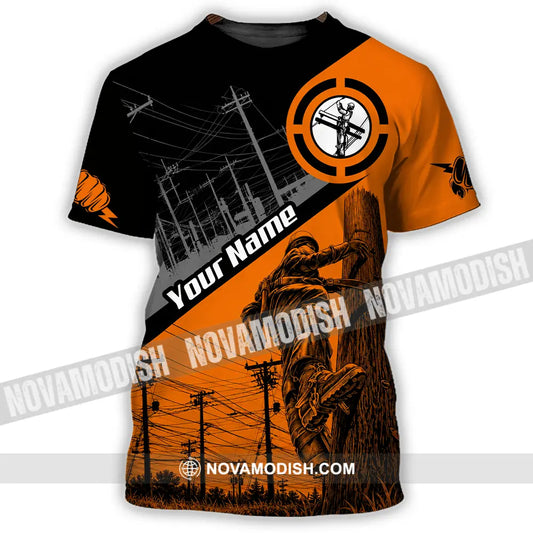 Unisex Shirt - Custom Electrician Shirt - T-Shirt / S - T-shirt