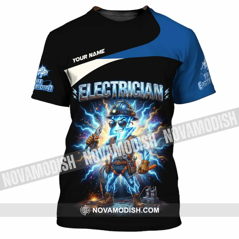 Unisex Shirt - Custom Electrician Shirt - T-Shirt / S - T-shirt