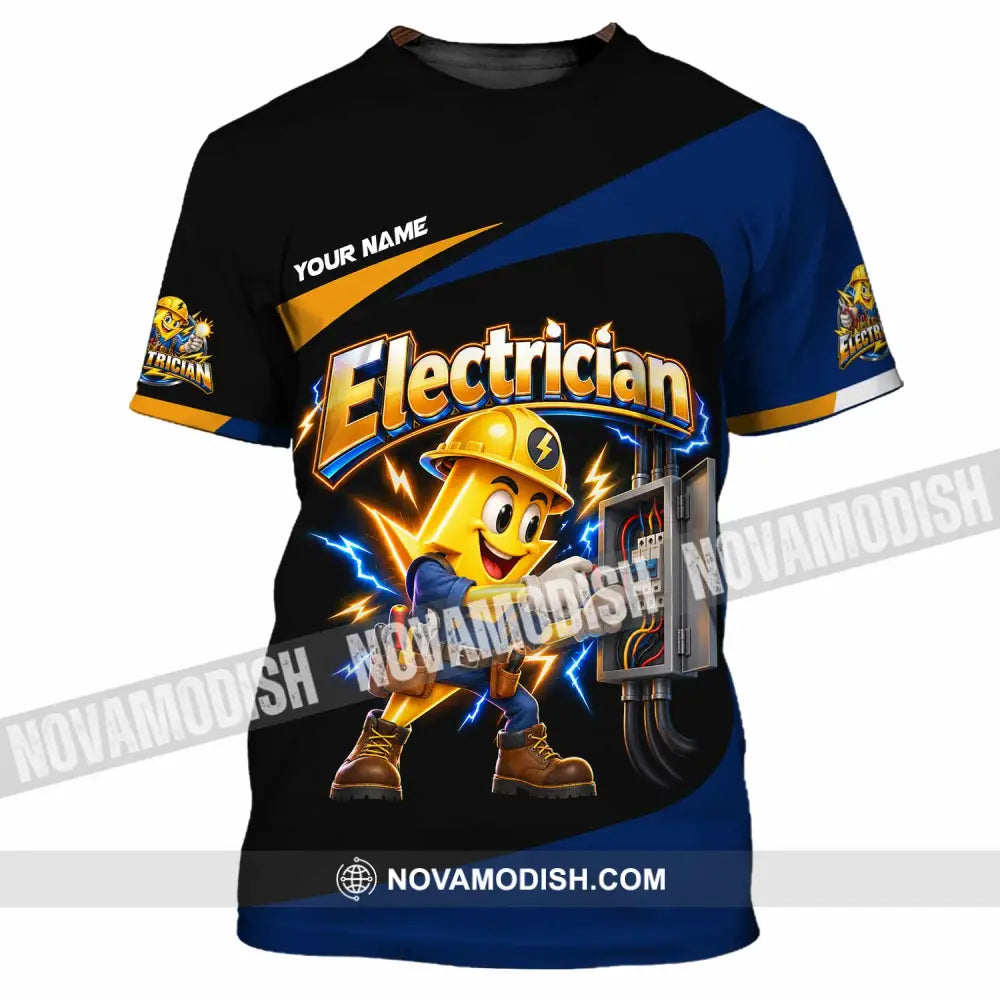 Unisex Shirt - Custom Electrician Shirt - T-Shirt / S - T-shirt