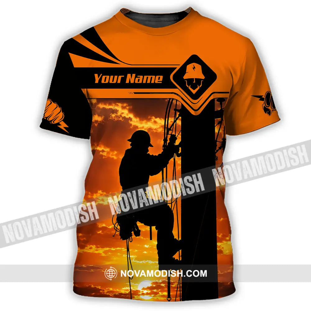 Unisex Shirt - Custom Electrician Shirt - T-Shirt / S - T-shirt