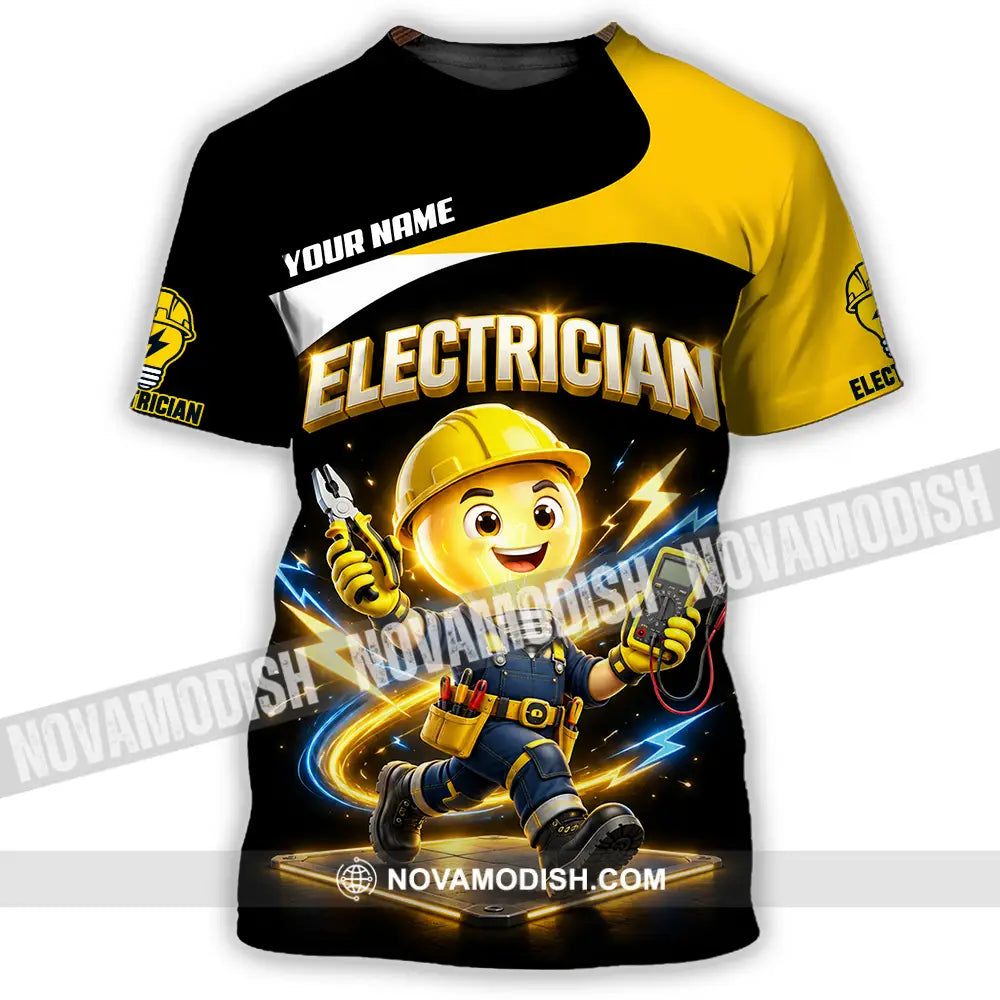Unisex Shirt - Custom Electrician Shirt - T-Shirt / S - T-shirt