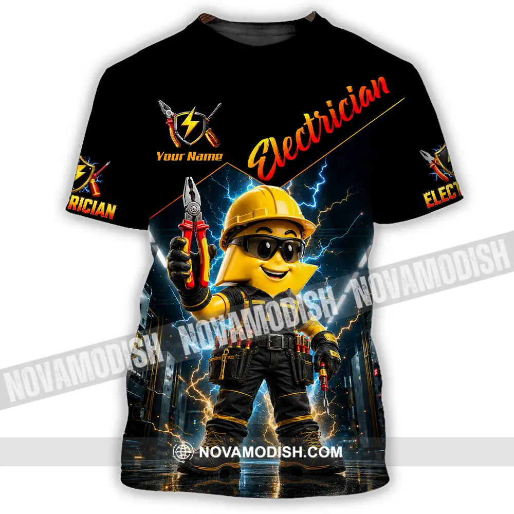 Unisex Shirt - Custom Electrician Shirt - T-Shirt / S - T-shirt