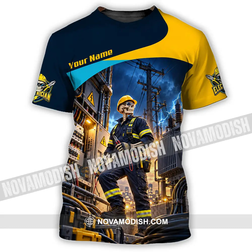 Unisex Shirt - Custom Electrician Shirt - T-Shirt / S - T-shirt