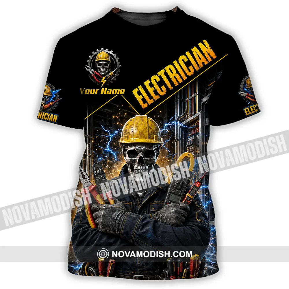 Unisex Shirt - Custom Electrician Shirt - T-Shirt / S - T-shirt