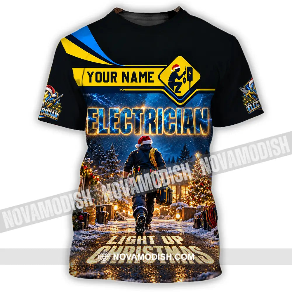 Unisex Shirt - Custom Electrician Shirt - T-Shirt / S - T-shirt