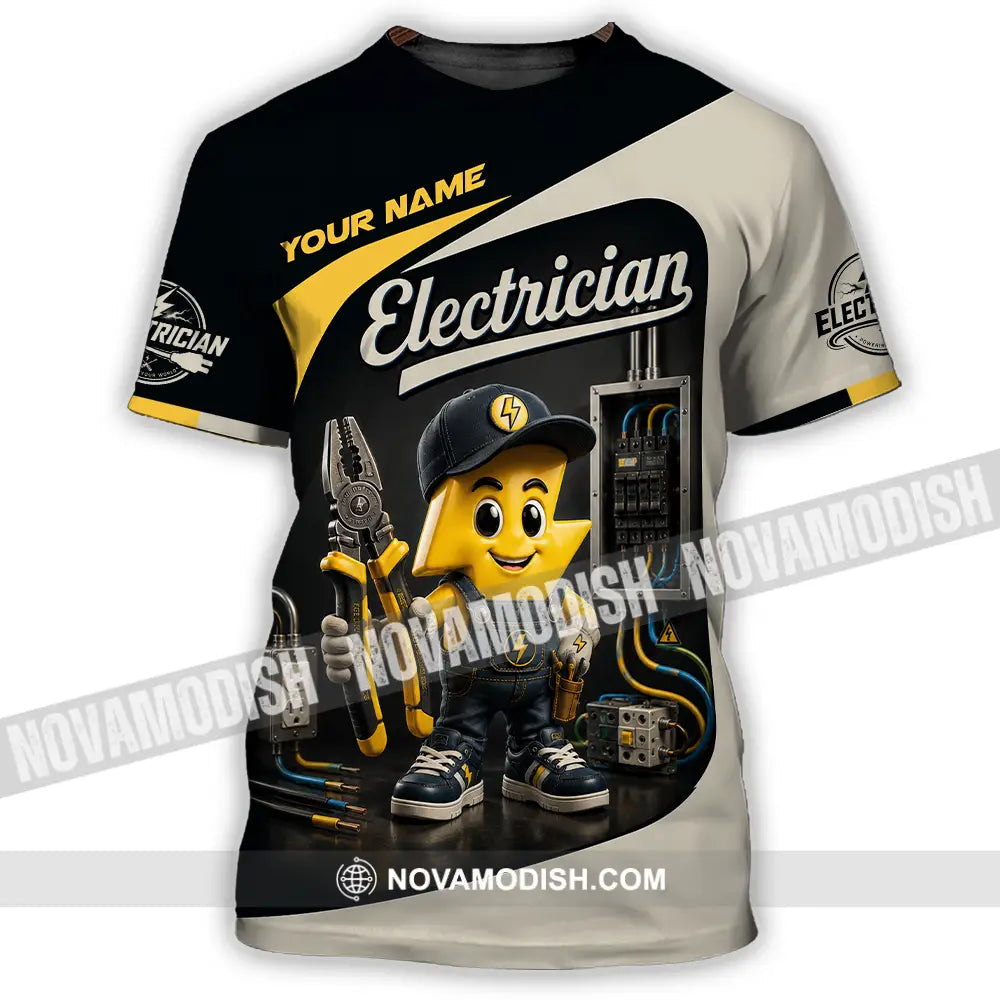 Unisex Shirt - Custom Electrician Shirt - T-Shirt / S - T-shirt