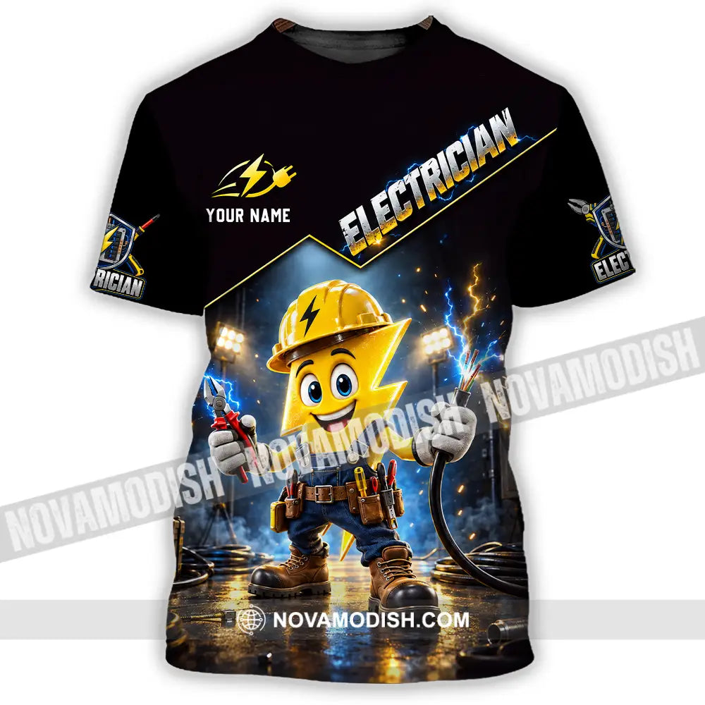 Unisex Shirt - Custom Electrician Shirt - T-Shirt / S - T-shirt