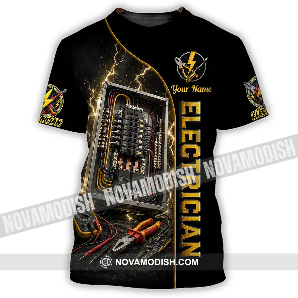 Unisex Shirt - Custom Electrician Shirt - T-Shirt / S - T-shirt