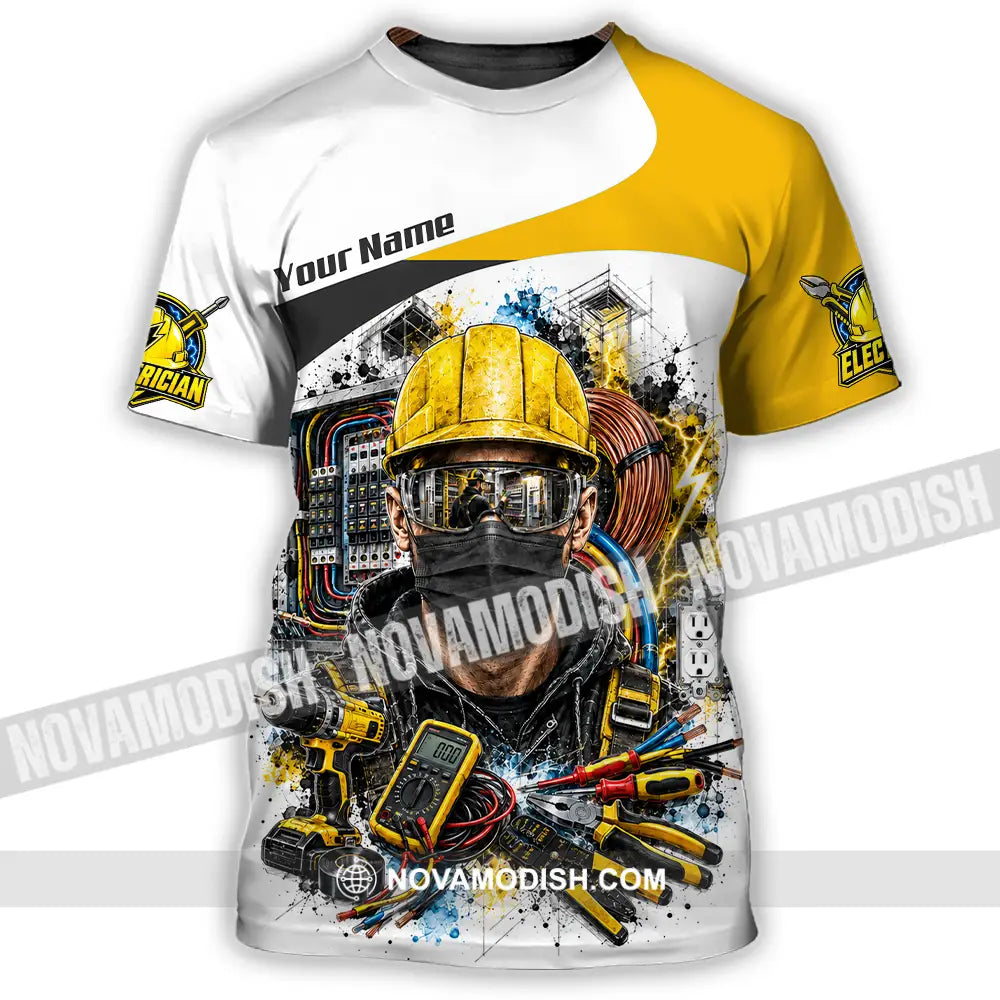 Unisex Shirt - Custom Electrician Shirt - T-Shirt / S - T-shirt
