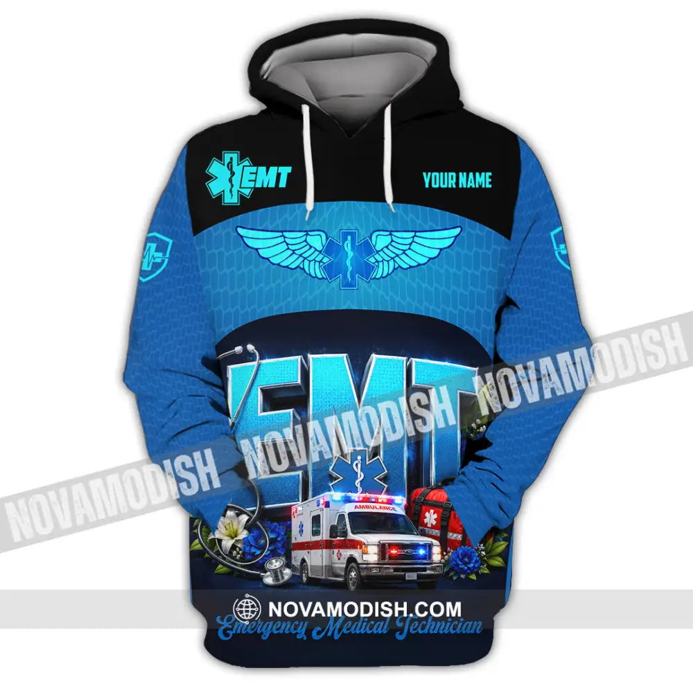 Unisex Shirt - Custom EMT Shirt - Hoodie / S - T-shirt