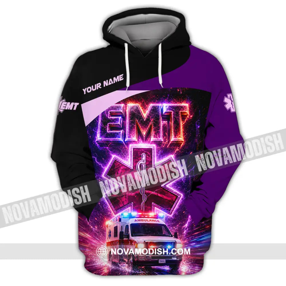 Unisex Shirt - Custom EMT Shirt - Hoodie / S - T-shirt