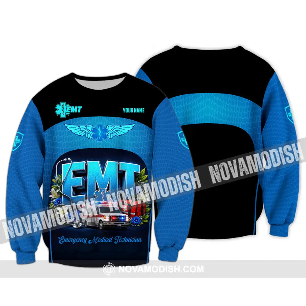 Unisex Shirt - Custom EMT Shirt - Long Sleeve / S - T-shirt