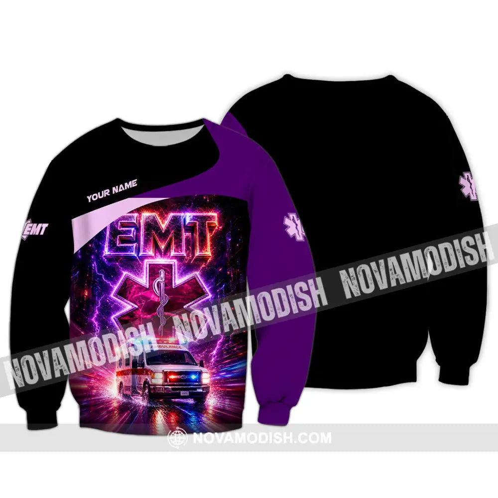Unisex Shirt - Custom EMT Shirt - Long Sleeve / S - T-shirt