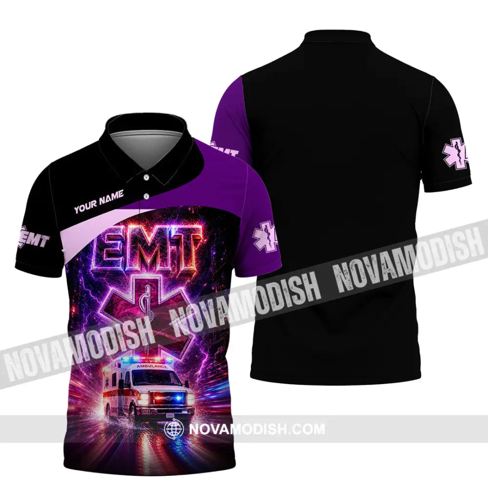 Unisex Shirt - Custom EMT Shirt - Polo Shirt / S - T-shirt