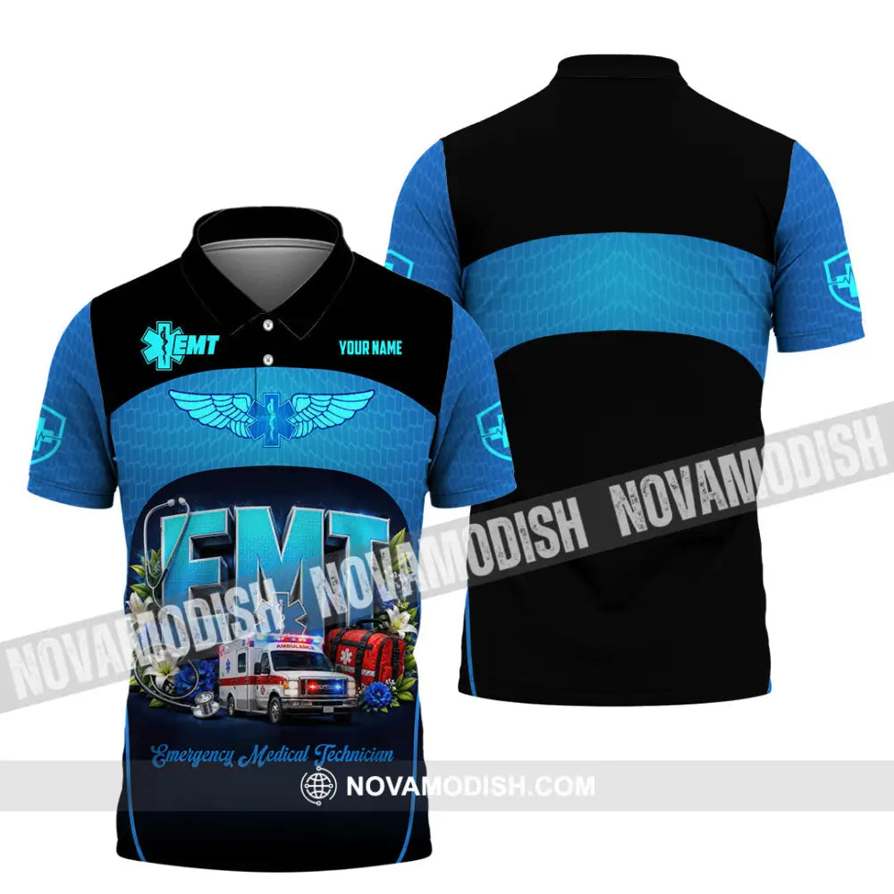 Unisex Shirt - Custom EMT Shirt - Polo Shirt / S - T-shirt