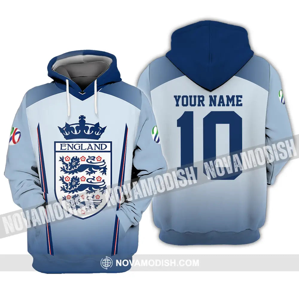 Unisex Shirt - Custom England 3D Shirt Hoodie / S T-shirt