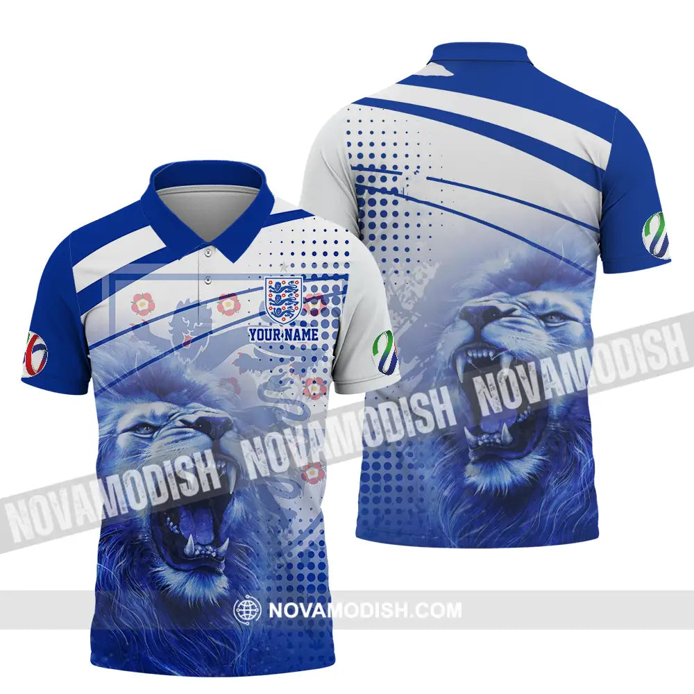 Unisex Shirt - Custom England 3D Shirt Polo Shirt / S T-shirt
