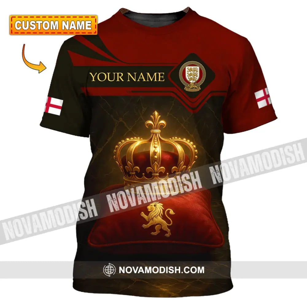 Unisex Shirt - Custom England 3D Shirt T-shirt
