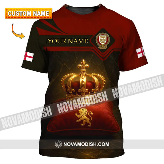 Unisex Shirt - Custom England 3D Shirt T-shirt