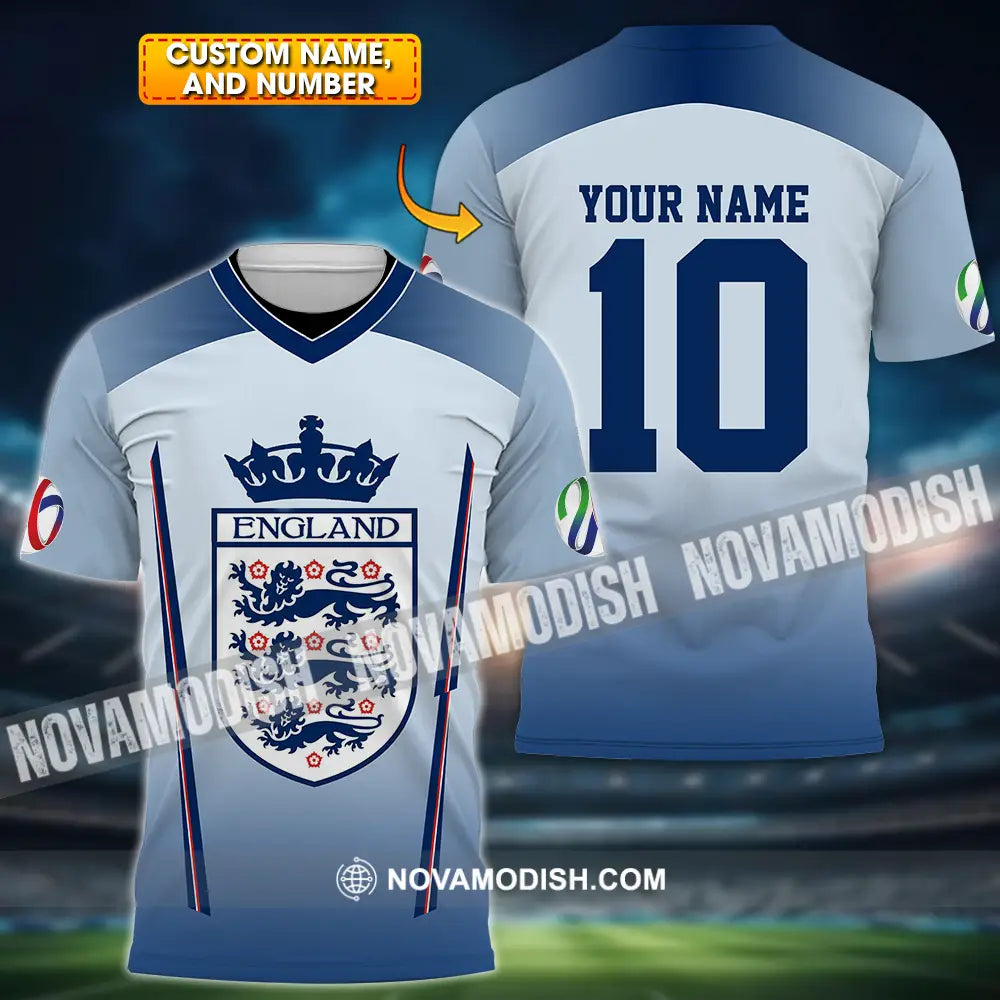 Unisex Shirt - Custom England 3D Shirt T-shirt