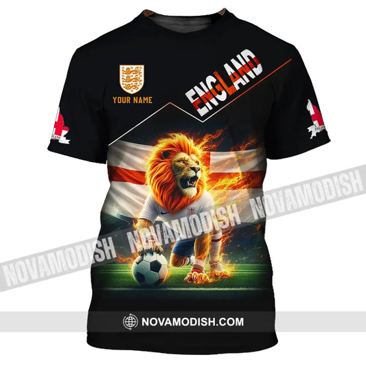 Unisex Shirt - Custom England 3D Shirt T-Shirt / S T-shirt