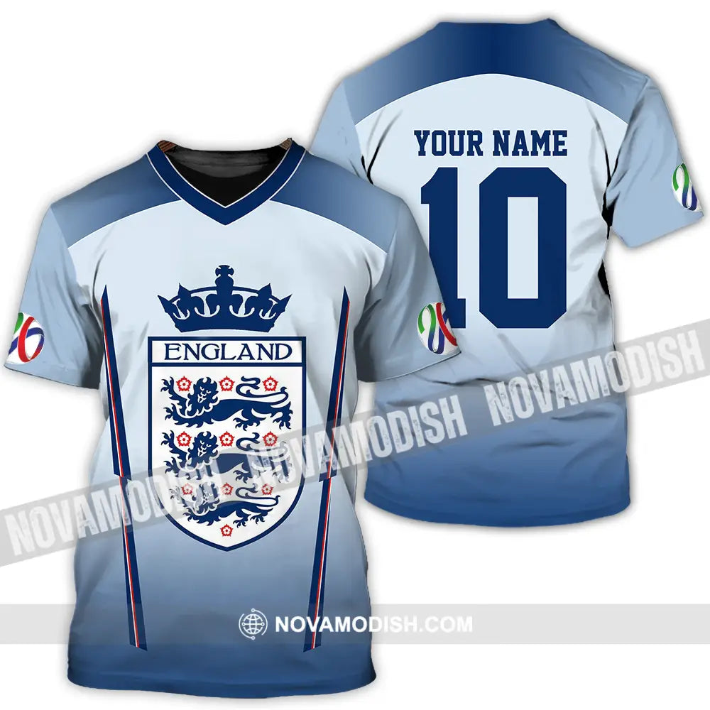 Unisex Shirt - Custom England 3D Shirt T-Shirt / S T-shirt