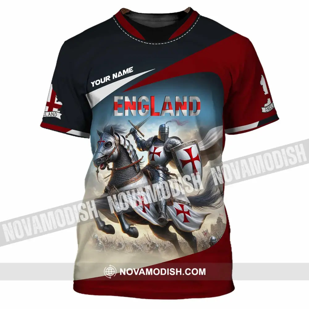 Unisex Shirt - Custom England Forever Shirt T-Shirt / S T-shirt