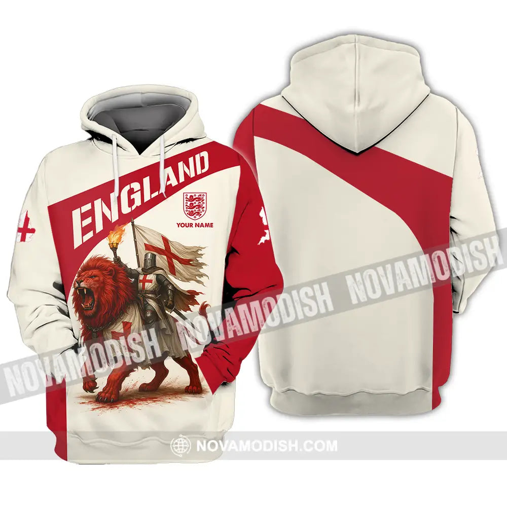 Unisex Shirt - Custom England Shirt Hoodie / S T-shirt