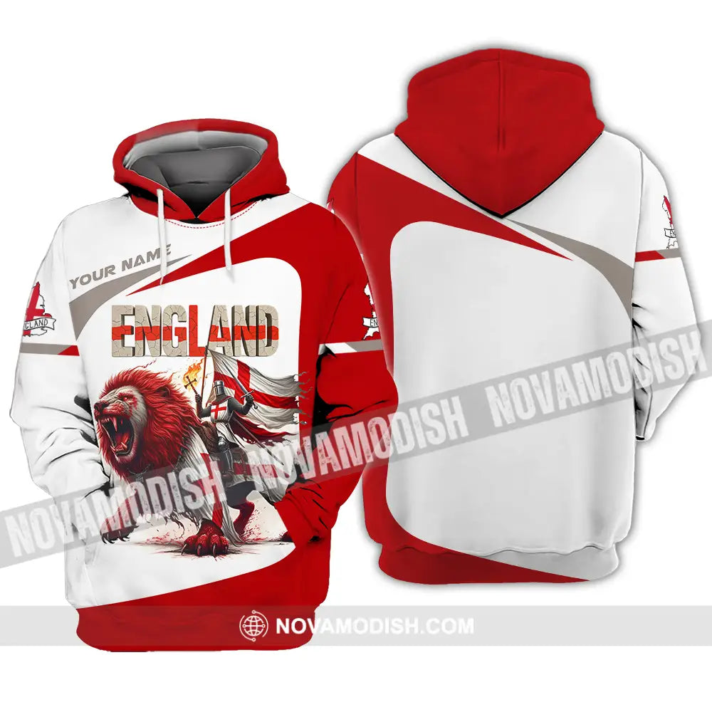 Unisex Shirt - Custom England Shirt Hoodie / S T-shirt