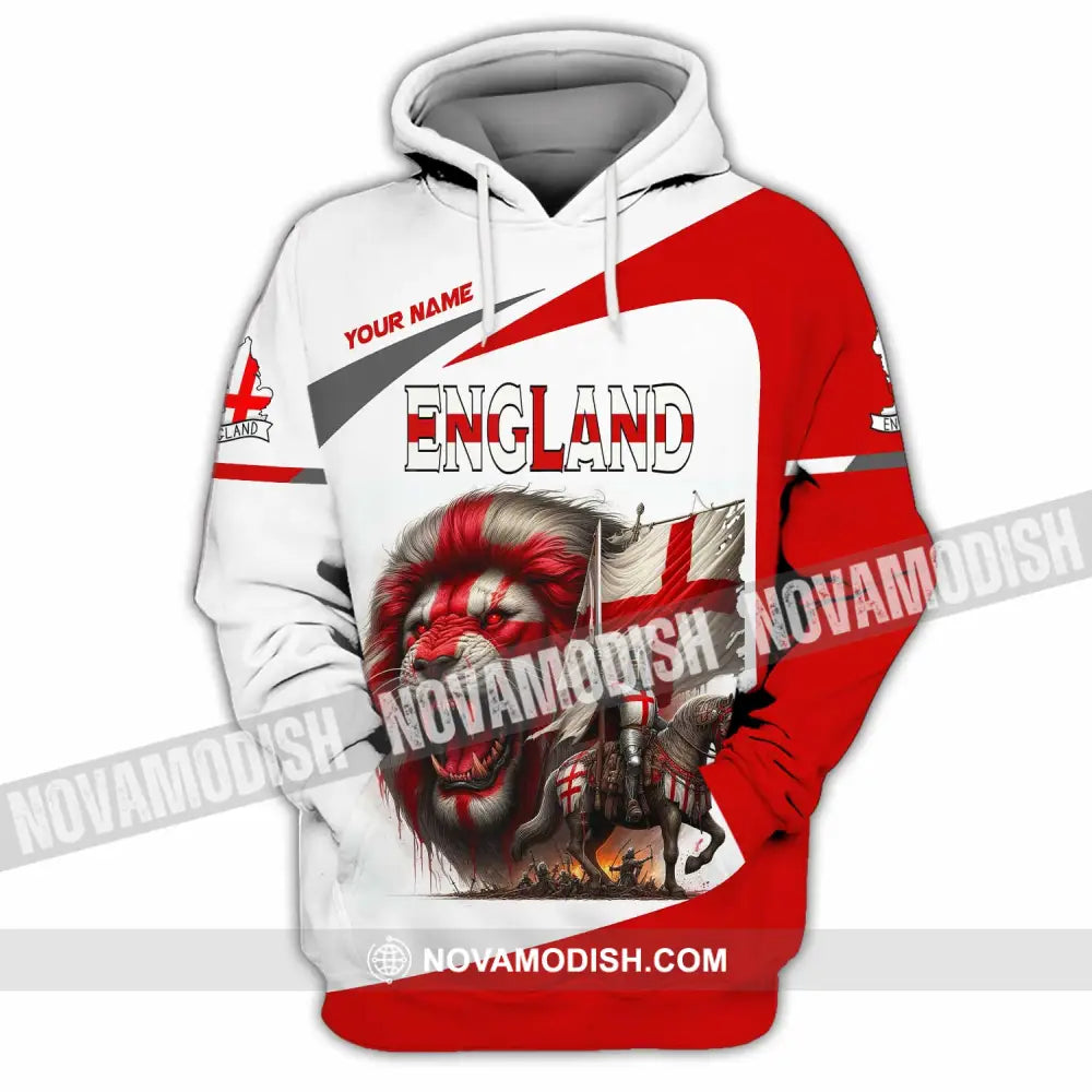 Unisex Shirt - Custom England Shirt Hoodie / S T-shirt